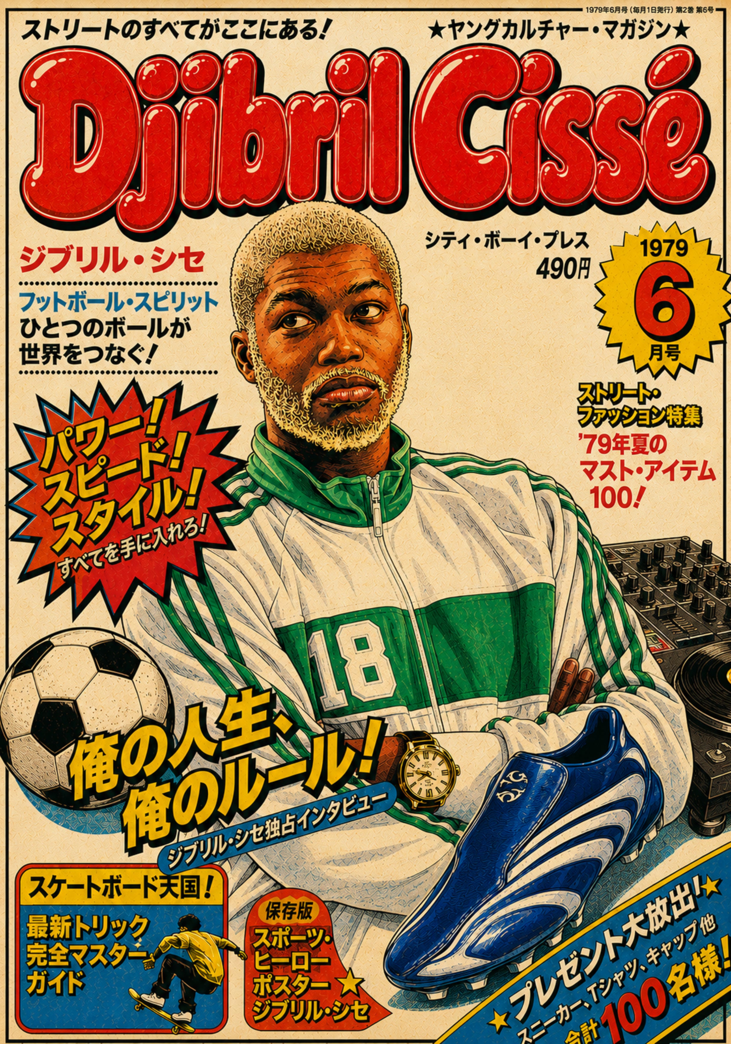 JAPAN FILES #1 - Djibril Cissé